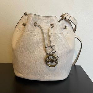 Off White Coach Bucket Bag